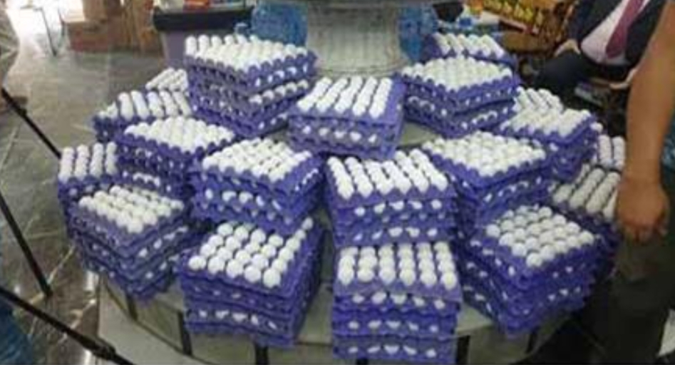 التموين تطرح بيض المائدة ب68 جنيها للكرتونه