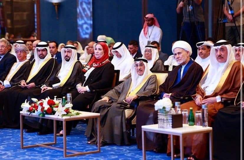 وزيرة التضامن الاجتماعي تتسلم بمملكة البحرين جائزة سمو الشيخ عيسى بن علي آل خليفة لتكريم رواد العمل التطوعي العرب