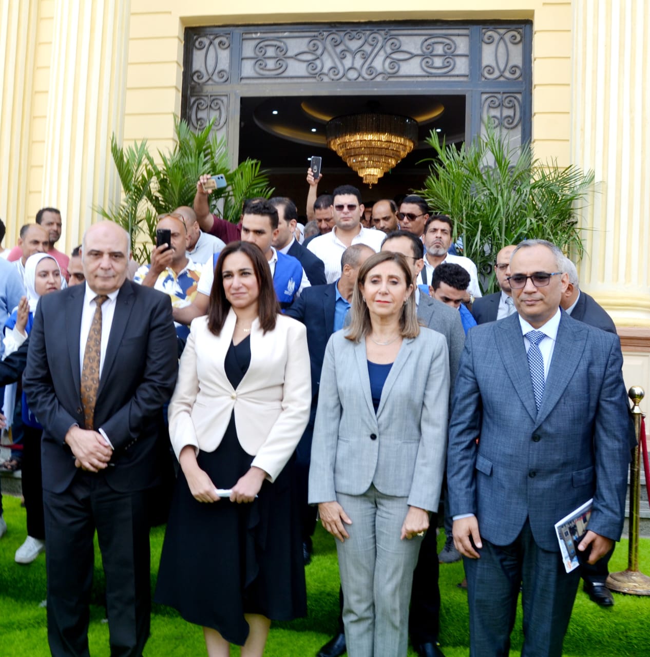 الكيلاني وبلبع يفتتحان قصر ثقافة أبو المطامير بالبحيرة