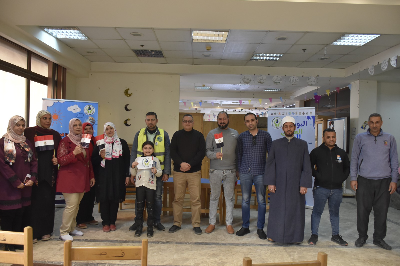 اليوم العالمى للمياه بمحافظة القليوبية تحت شعار كل نقطة بتفرق