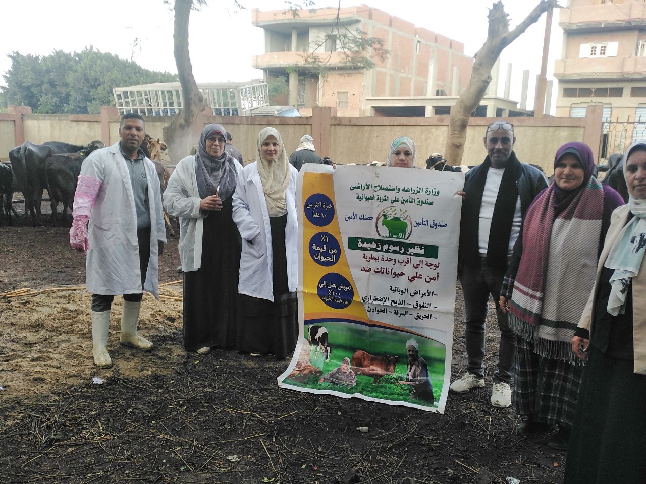 بالتنسيق مع جامعة دمنهور تقديم خدمات طبية لعدد 230 مواطنًا  بإيتاي البارود 