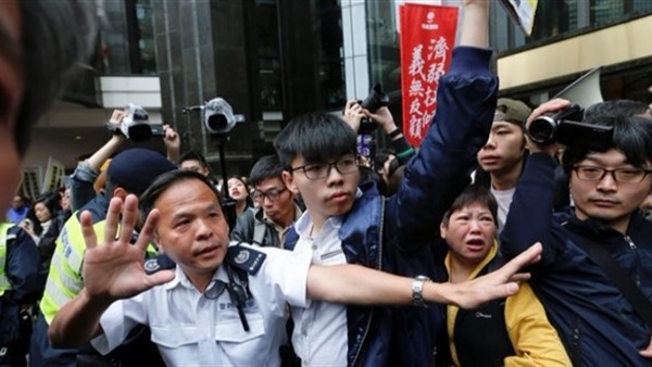 الآلاف يتظاهرون ضد الصين في هونج كونج