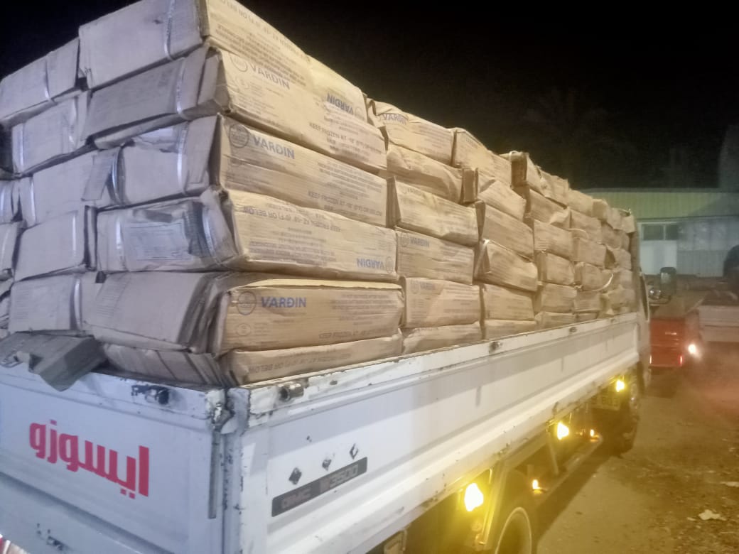 تموين البحيرة...ضبط 21 طن أسماك ماكريل منتهى الصلاحية بإيتاى البارود 