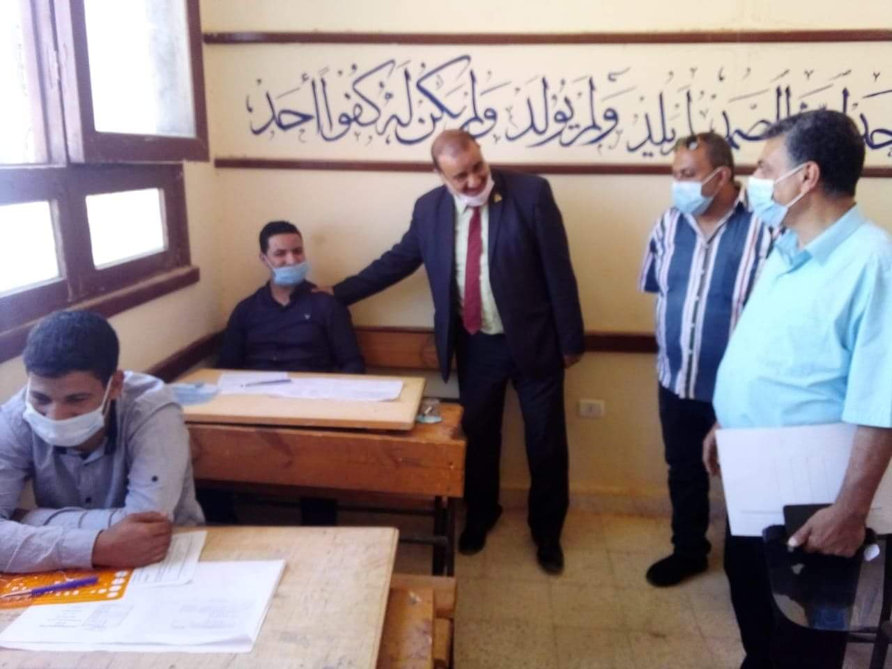 انضباط امتحانات الدبلومات الفنية بمطروح لليوم السابع على التوالي، ولا شكاوى