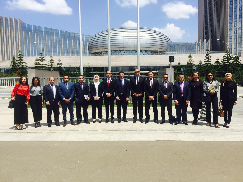 بالصور: وفد شبابي مصري رسمي يزور اثيوبيا ويشارك في برنامج المعايشة