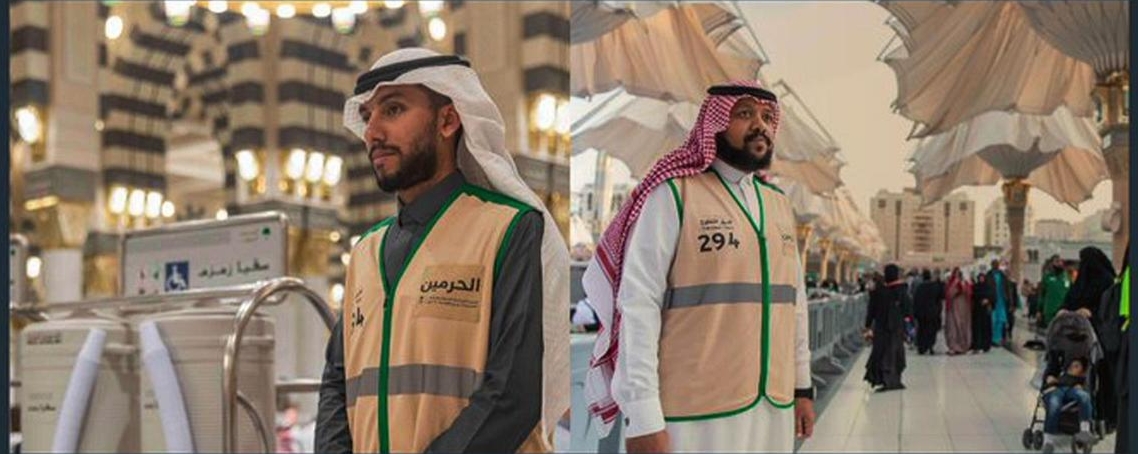 أكثر من مليون ساعة تطوعيّة لخدمة قاصدي المسجد النبوي خلال العام 2024