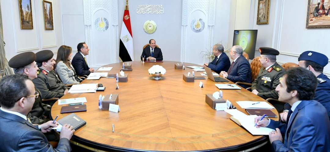 الرئيس يوجه الحكومة بأن يكون سعر توريد محصول القمح مجزياً للمزارعين ويحقق لهم عائداً اقتصادياً ملائماً".