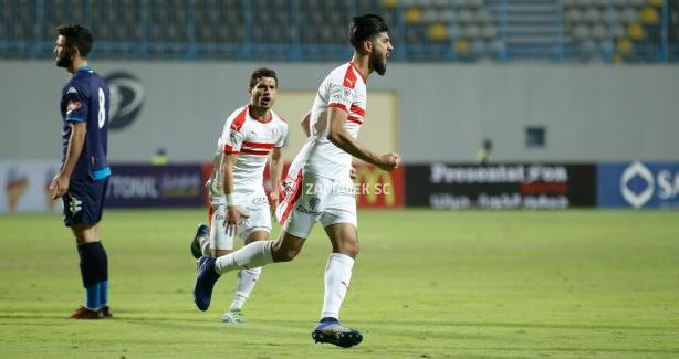 الزمالك وبيراميدز.. شوط أول مثير ينتهى بالتعادل 2/2