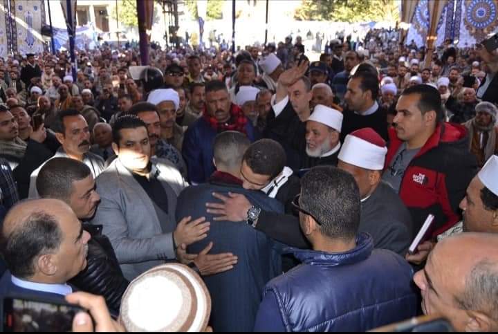 نائب محافظ سوهاج يشهد مراسم صلح عائلتي الغلالبة و العزايزة بساقلتة