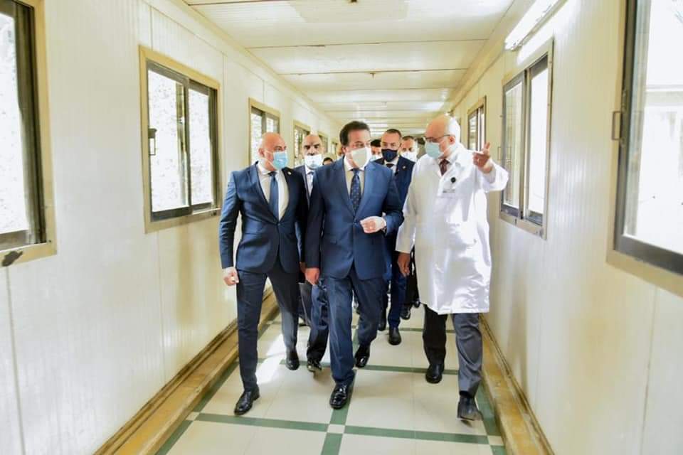 د.عبد الغفار يتفقد مستشفى مدينة نصر للتأمين الصحي ويوجه بسرعة الانتهاء من أعمال التطوير 