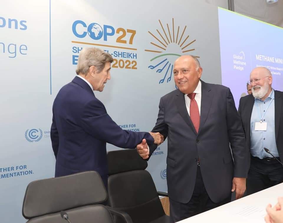 خلال يوم الحلول المناخية بمؤتمر المناخ… شكري يُشارك في الاجتماع الوزاري حول غاز الميثان 