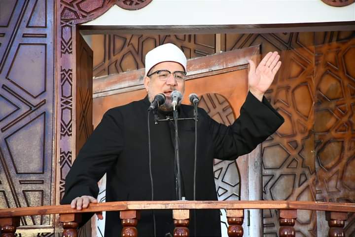 وزير الأوقاف من مسجد الصديق بمدينة نويبع: دماء الأبرياء ستكون كابوسًا على من سفكها أو أسهم في سفكها