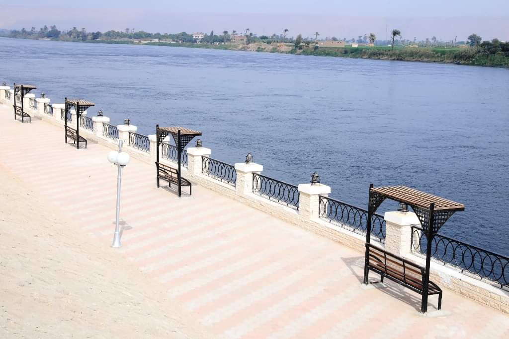 محافظ سوهاج يفتتح ممشى كورنيش النيل بمدينة المراغة بسوهاج