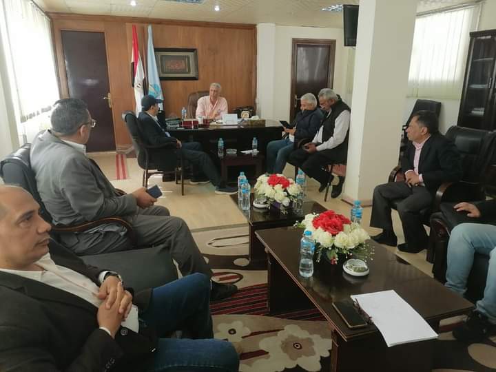 رئيس مدينة مرسى علم : يستقبل وفدا من وزارة التخطيط وبنك الاستثمار القومي لمتابعة تنفيذ مشروعات الخطة الاستثمارية بالمدينة للعام المالى 2022 / 2023 م .