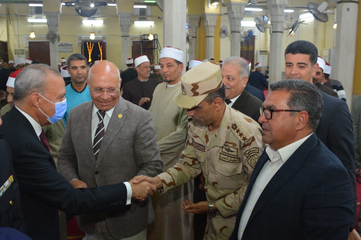 محافظ القليوبية يشهد احتفالية مديرية الأوقاف بليلة النصف من شعبان بحضور رئيس جامعة بنها وعدد من القيادات التنفيذية والشعبية بالمحافظة