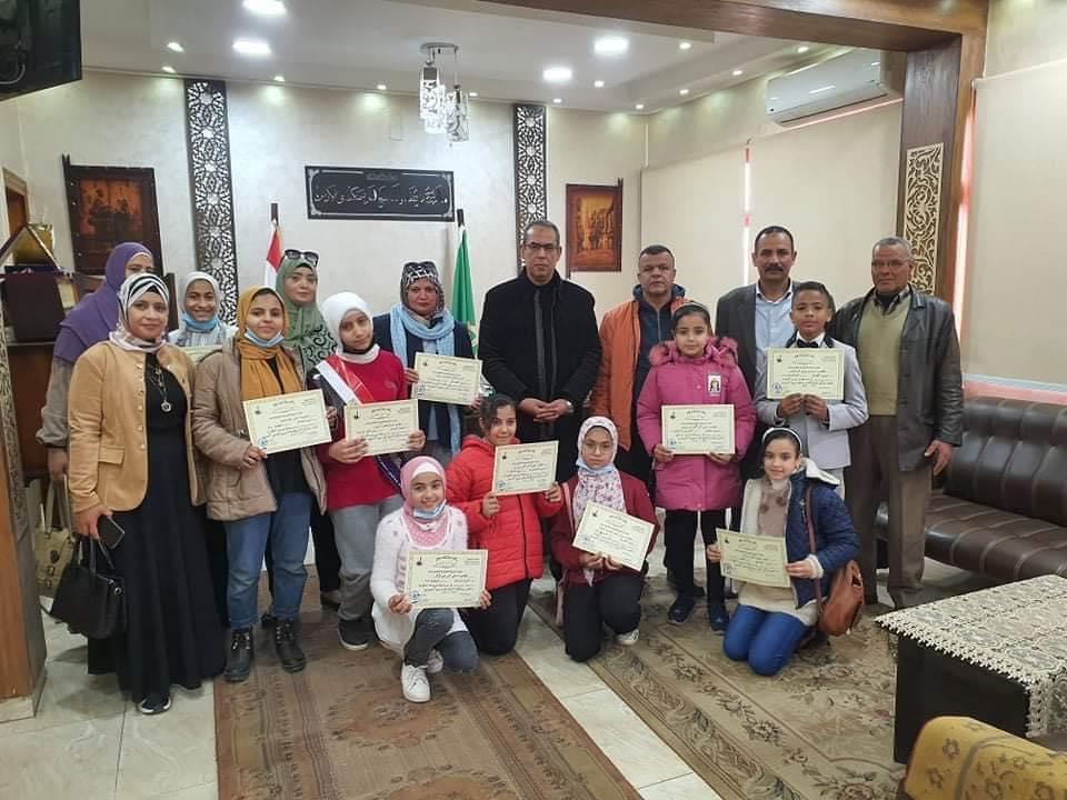 تعليم القليوبية.....طلاب القليوبية يفوزون في مسابقات الأسبوع العربى