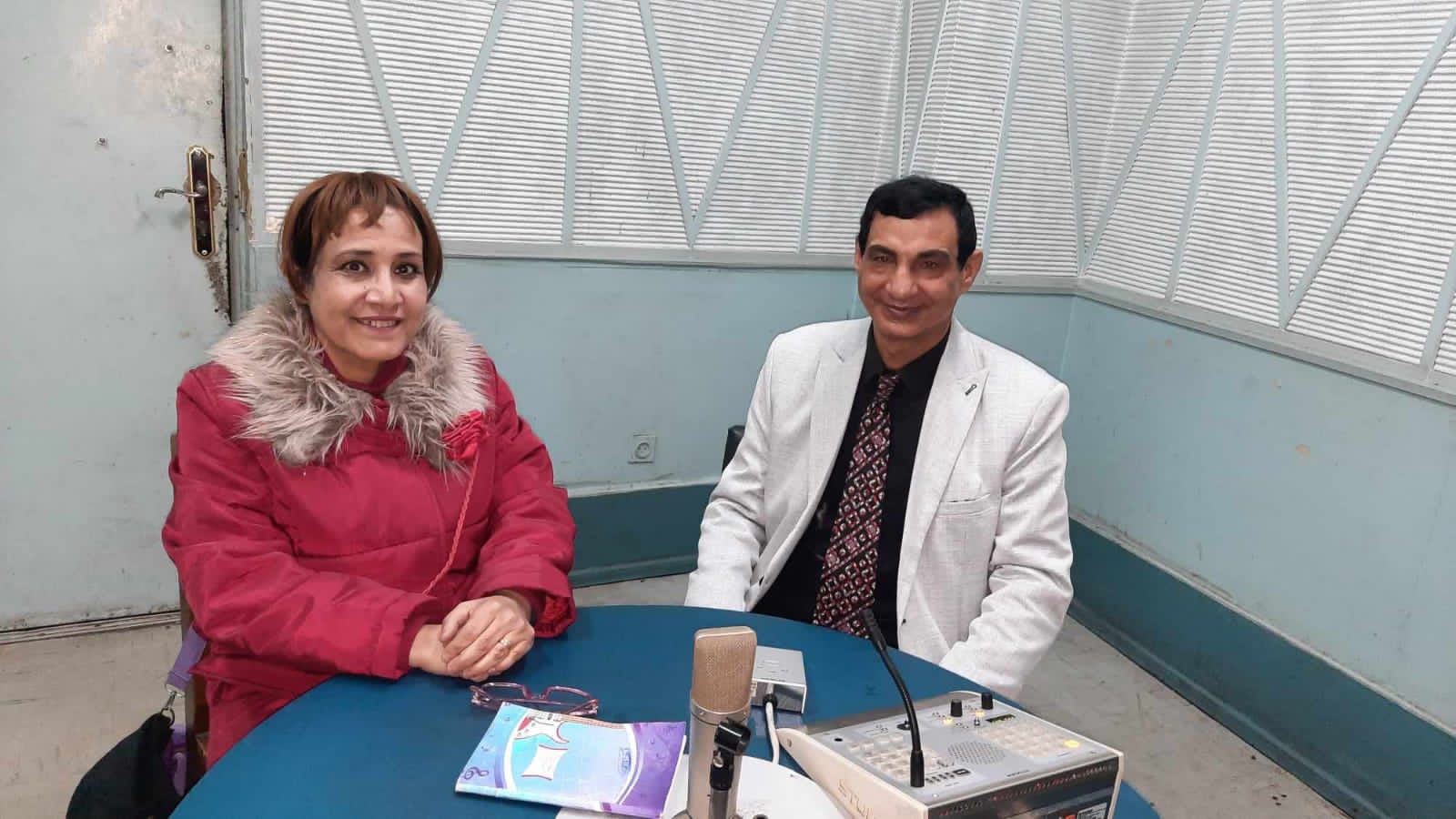 العارف بالله طلعت والاذاعية انتصار غريب و(احلى الكلام) على إذاعة الشباب والرياضة