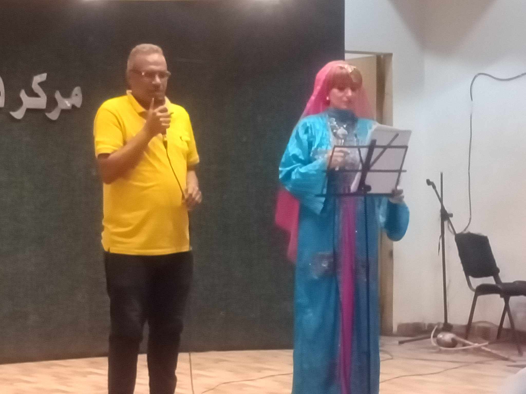 بالصور : فعاليات ثقافية محكي التراث وملتقى رشوان في ليلة العزف بالكلمات 