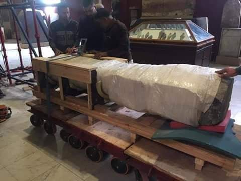 بالصور..  متحف شرم الشيخ يستقبل اول ثلاث قطع من ضمن مجموعة القطع الخاصة به