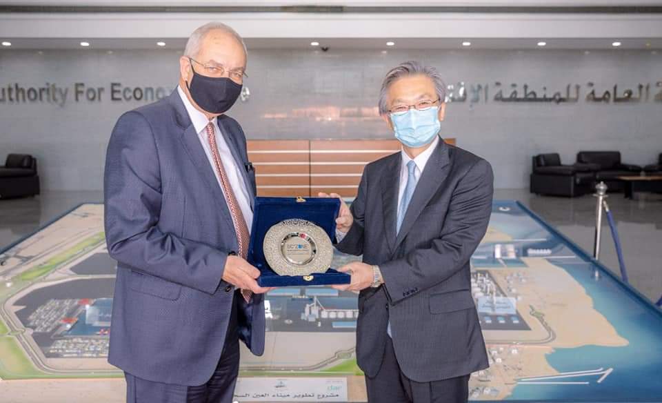 اقتصادية قناة السويس تستقبل السفير الياباني لبحث سبل التعاون