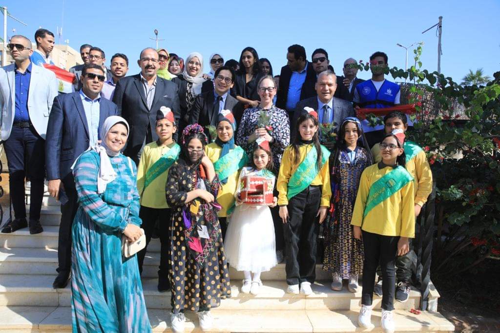 وفد بعثة البنك الدولي يتابع عددا من المشروعات المنفذة بسوهاج