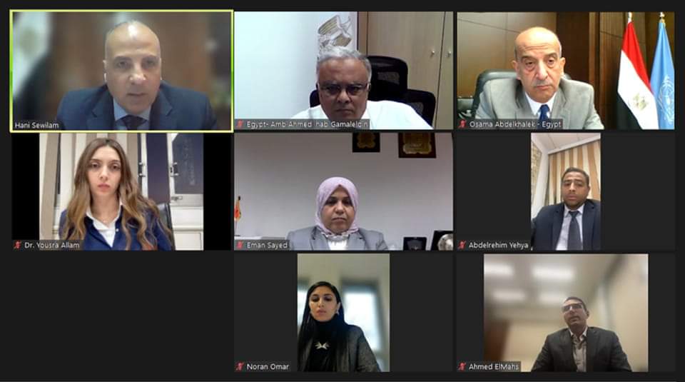 د. سويلم يبحث مع مندوبى مصر إجراءات تفعيل "المبادرة الدولية للتكيف بقطاع المياه"