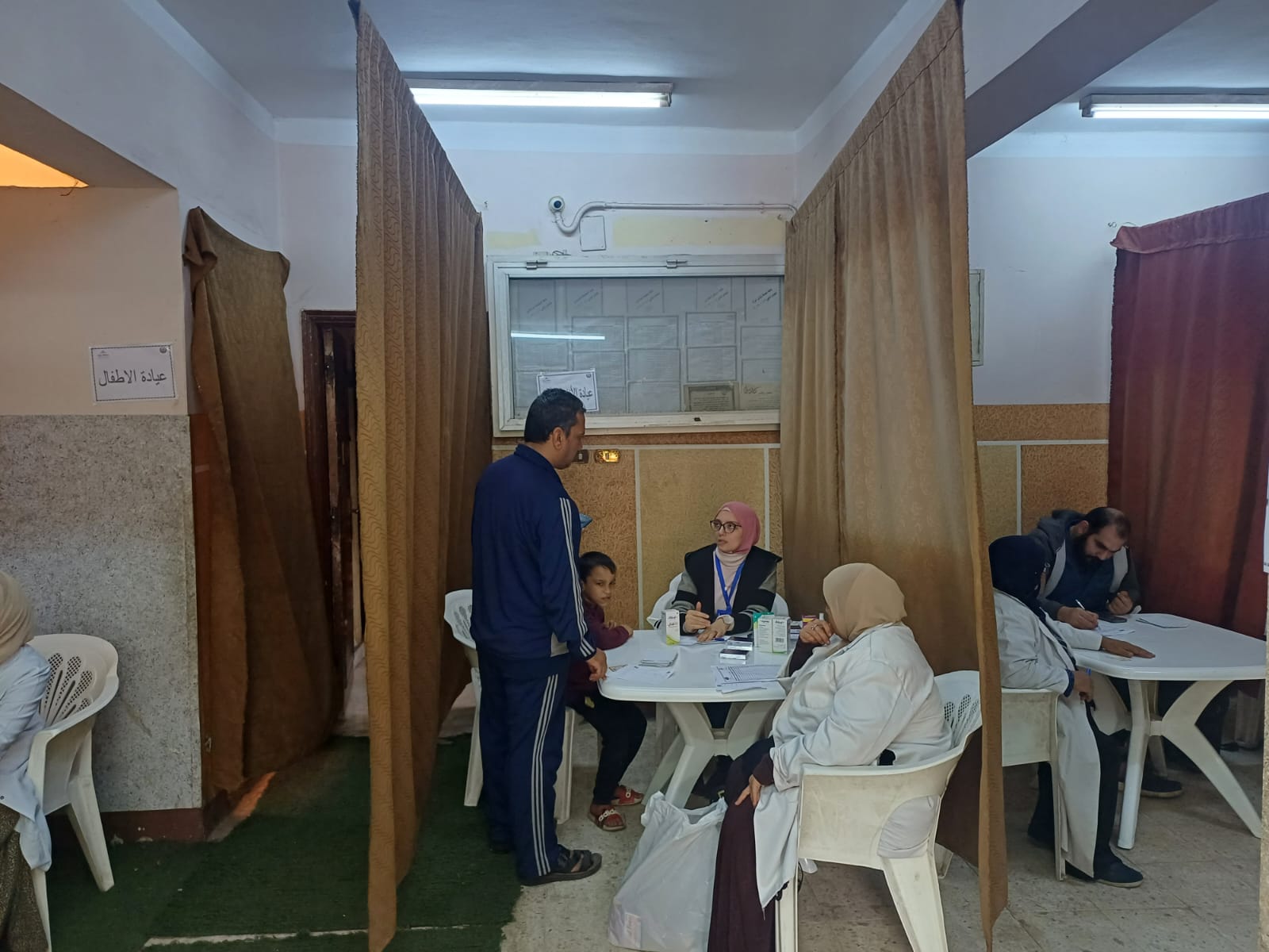 جامعة بنها تواصل تنفيذ خطة القوافل لخدمة المجتمع المحلي بقرية أتريب وعزبة السوق 