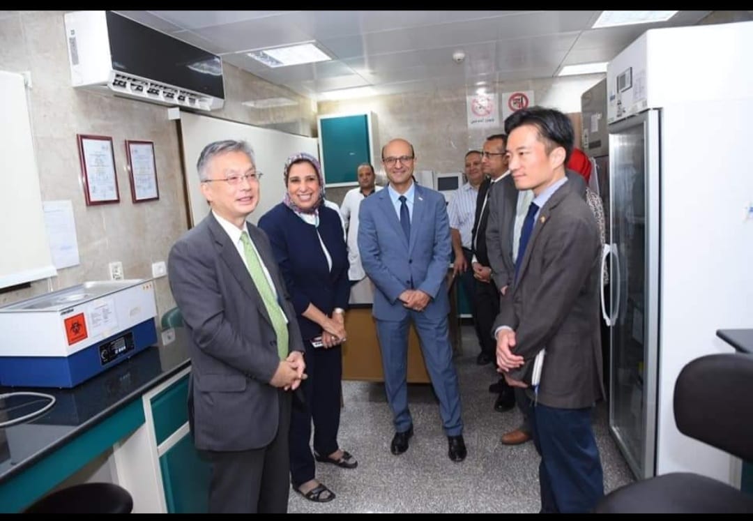 سفير دولة اليابان بمصر في ضيافة جامعة أسيوط