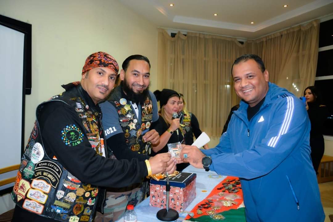 «المتحدين» للدراجات النارية في الوطن العربي تختتم زيارتها إلى الغردقة