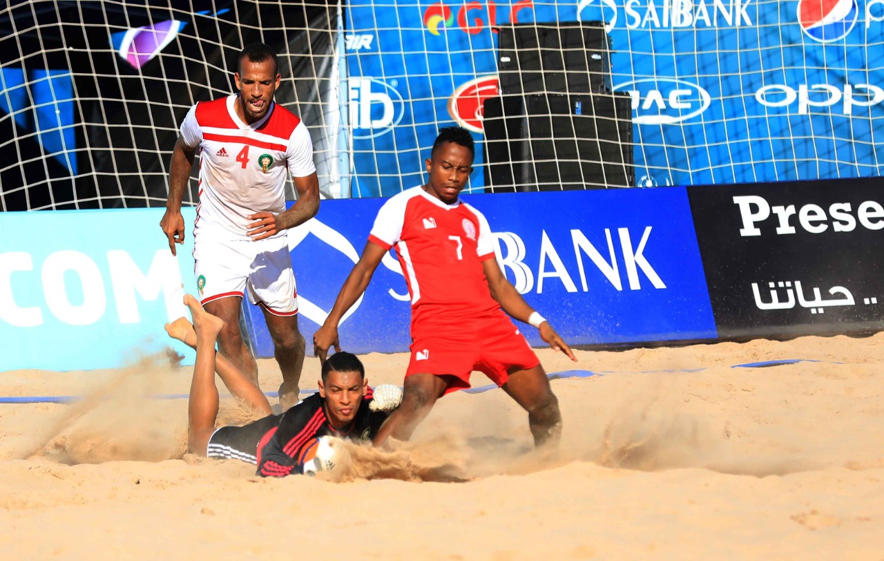 بـ10 أهداف فى كوت ديفوار.. مصر تحصد العلامة الكاملة بأمم أفريقيا للكرة الشاطئية