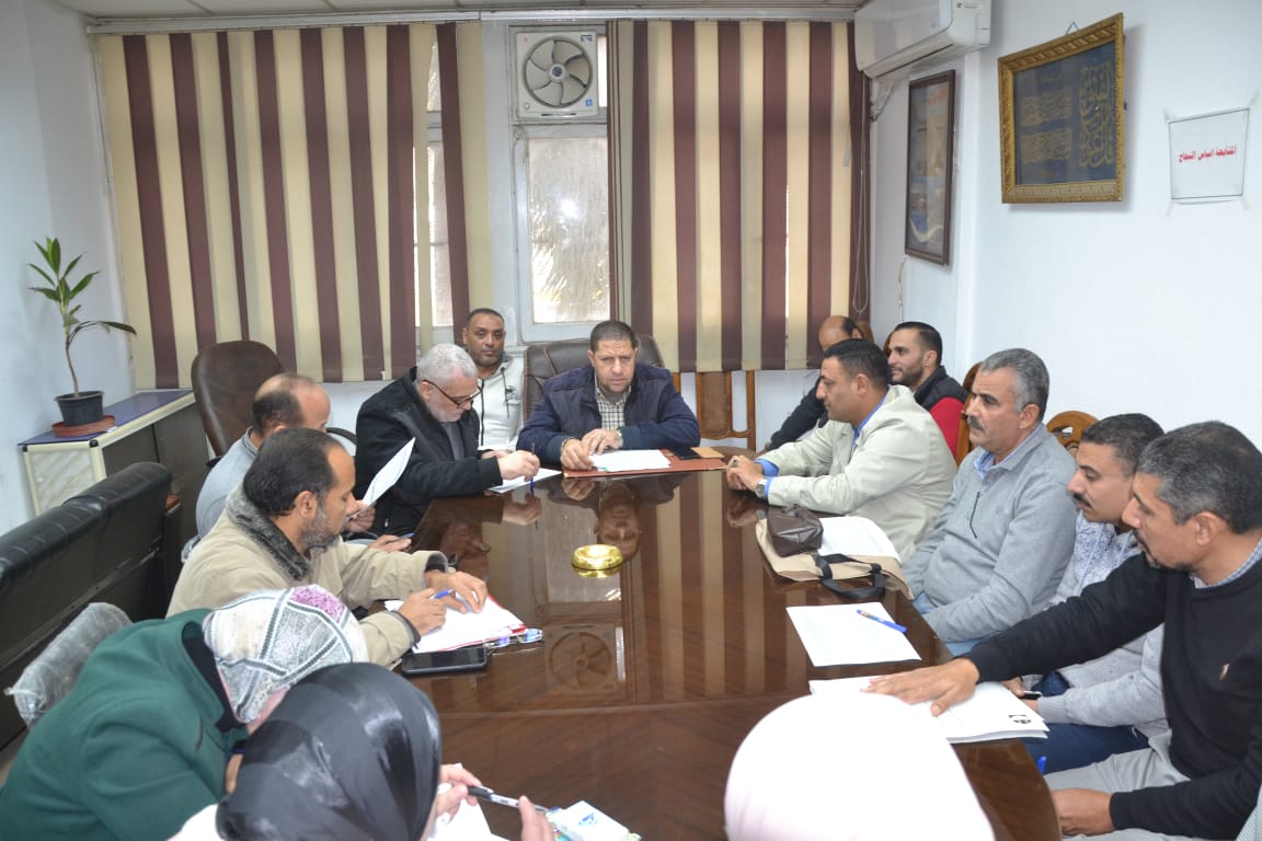 تقنين أراضي أملاك الدولة والعقود الجاهزة بالوحدات المحلية بالبحيرة 