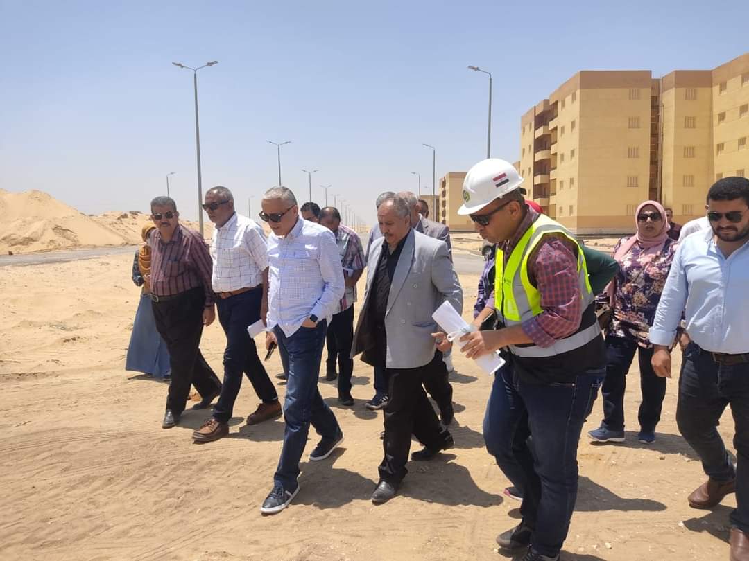 جولة تفقدية لمسئولي "الإسكان" بمدينتي بورسعيد الجديدة والإسماعيلية الجديدة