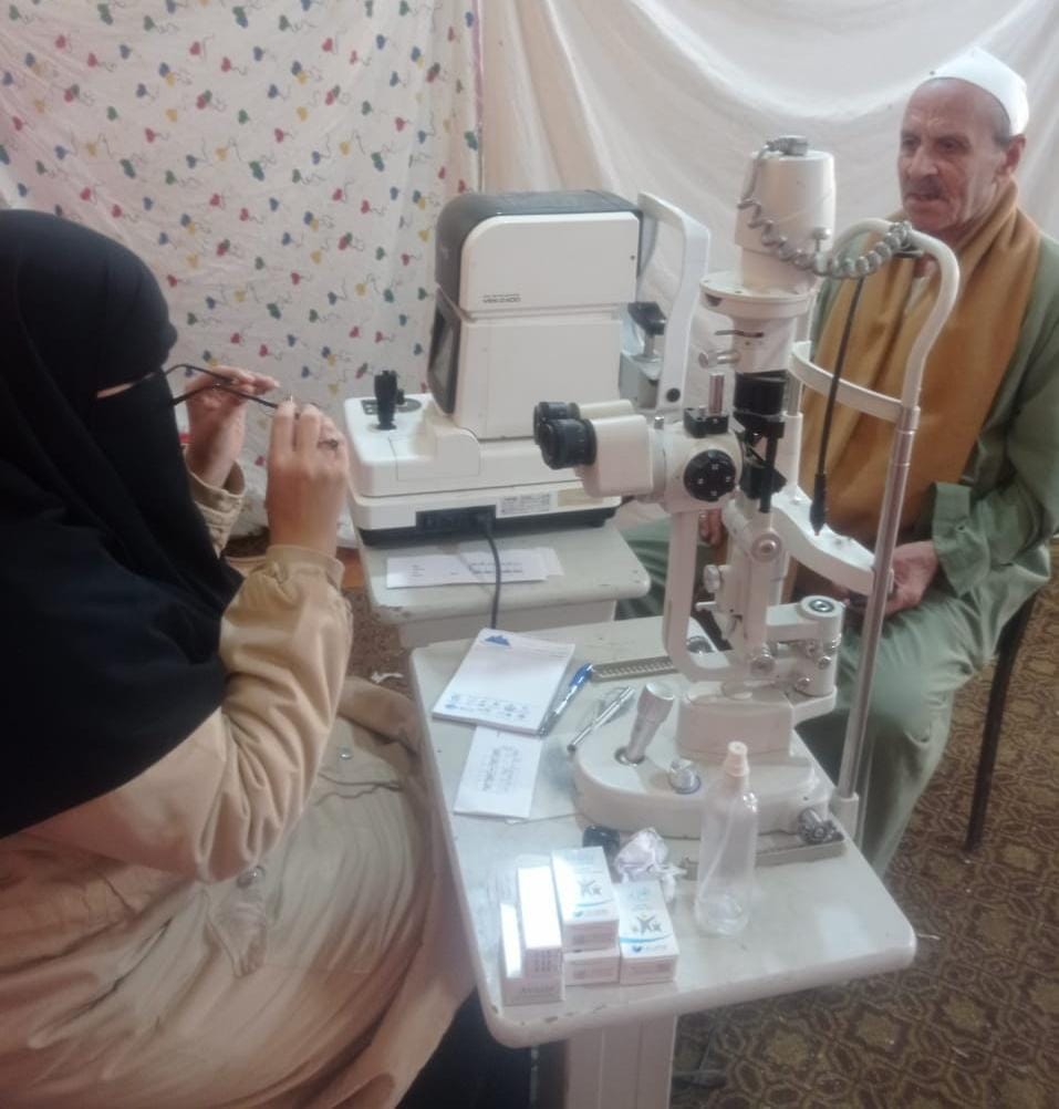 قافلة طبية لخدمة اهالي قرية قليشان بإيتاي 