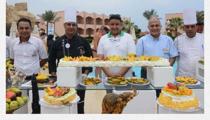 مهرجان ومسابقة اجمل تورتة فى أحد المنتجعات السياحية بمرسى علم