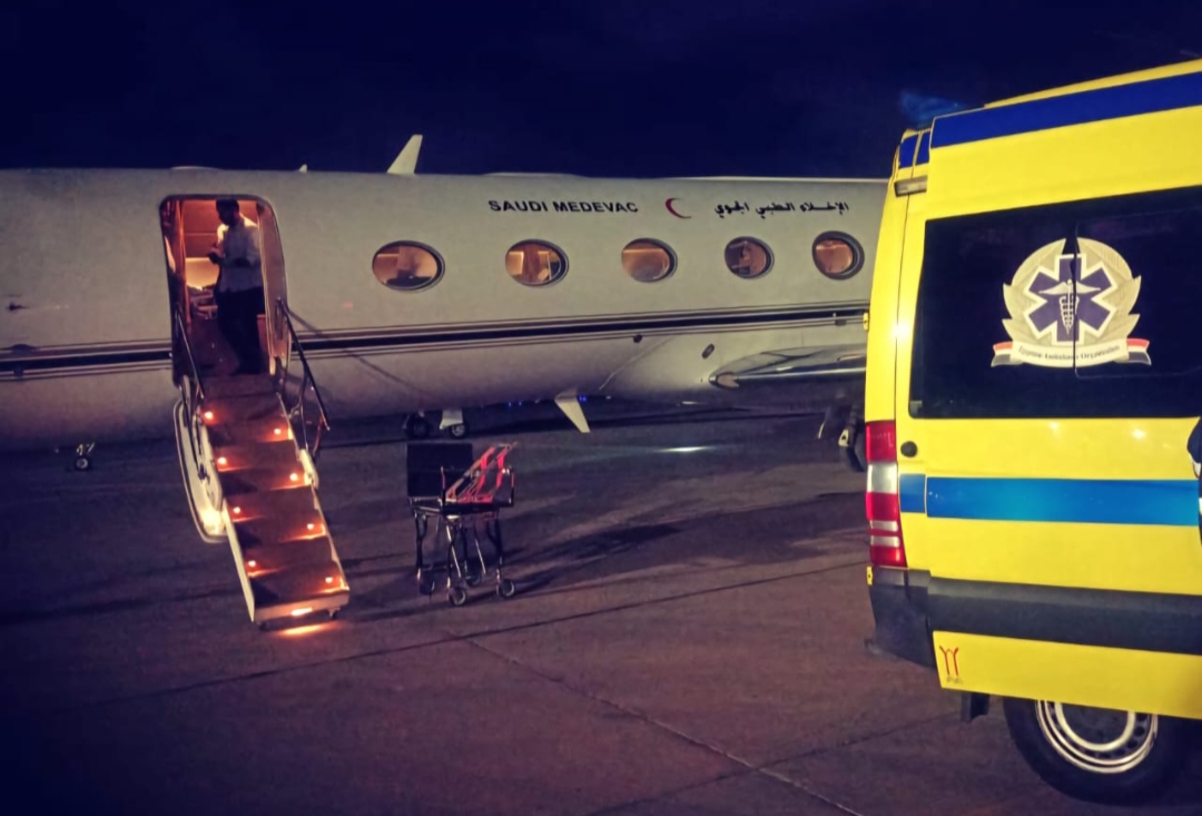 نقل مواطن سعودي من مصر إلى المملكة لاستكمال علاجه