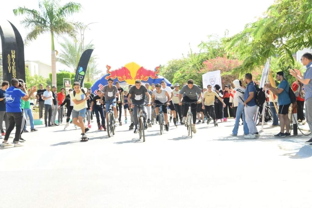 جامعة أسيوط تشهد تنظيم ماراثون رياضي احتفالاً بمرور 40 عاماً على نشأة مؤسسة عملية الابتسامة-مصر