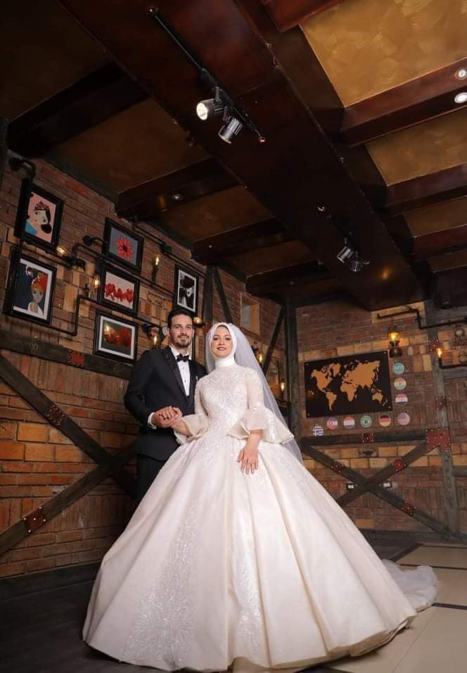 تهنئة...زفاف هاجر حداد ومصطفى القطان وسط احتفالات سعيدة