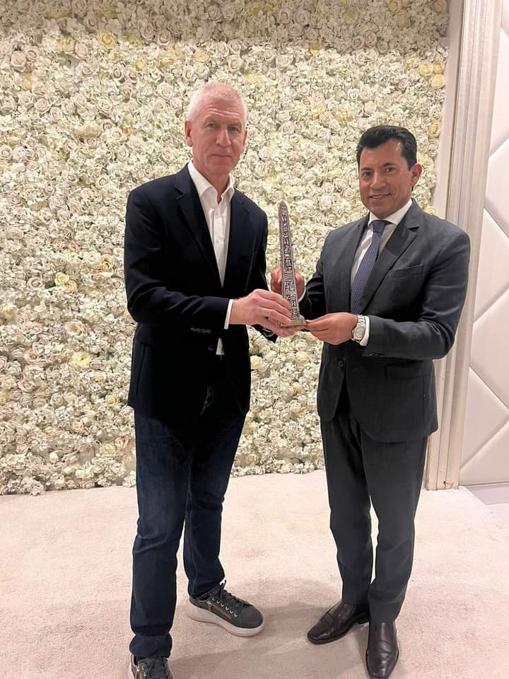 وزير الشباب والرياضة يبحث مع نظيره الروسي تعزيز أطر التعاون الثنائي المشترك