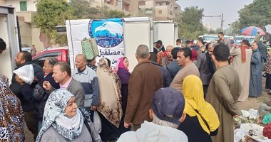 "امانة مستقبل وطن بالجيزة" تنظم قافلة طبية بالحوامدية وتطلق منافذ بيع للسلع بإمبابة