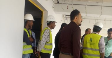 لجنة من مجلس الوزراء تتفقد ستاد الإسماعيلية