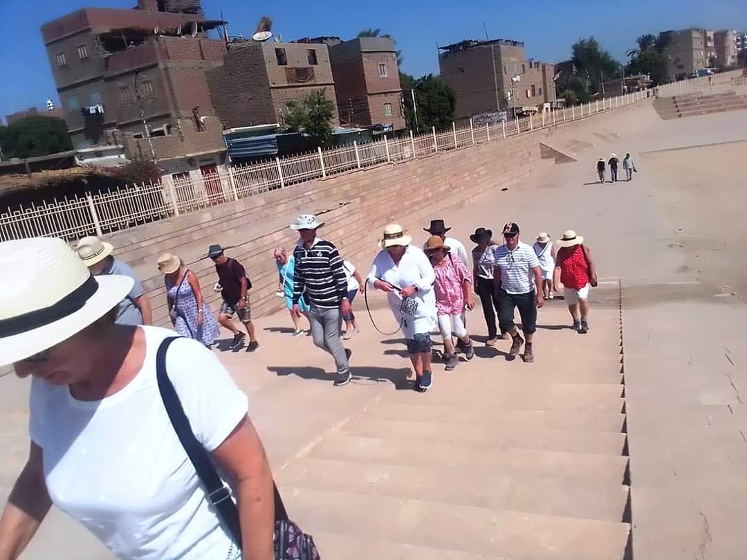 استقبال 150 سائح أجنبي لزيارة المناطق السياحية والأثرية بسوهاج