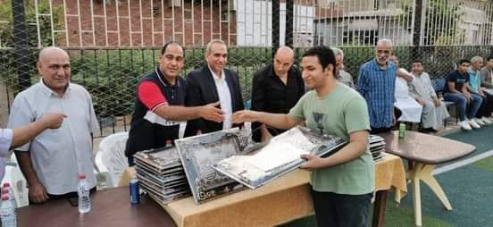 تكريم المتفوقين علميا بمركز شباب كفر الجزار