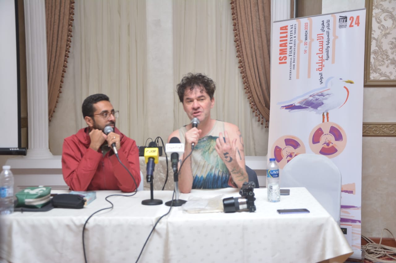 المخرج مارك وقعت في غرام ام كلثوم ويوسف شاهين وشادية والسينما ليست رفاهية