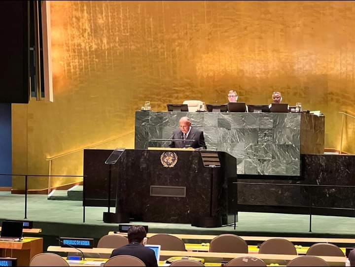 وزير الخارجية يُلقي بيان مصر أمام الجمعية العامة للأمم المتحدة