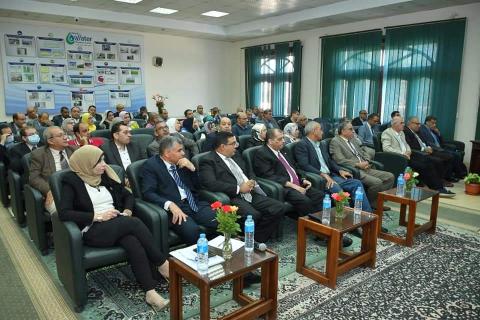 سويلم يلتقى قيادات المركز القومى لبحوث المياه