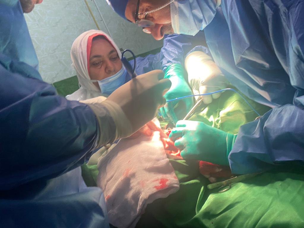 لأول مرة بالبحيرة استئصال ورم حميد بالرقبة بمستشفى الدلنجات