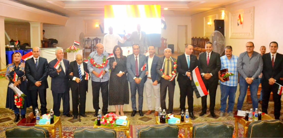 البحيرة تحتفل بالذكري الـ 50 لنصر أكتوبر وتكرم عدد من المحاربين القدماء