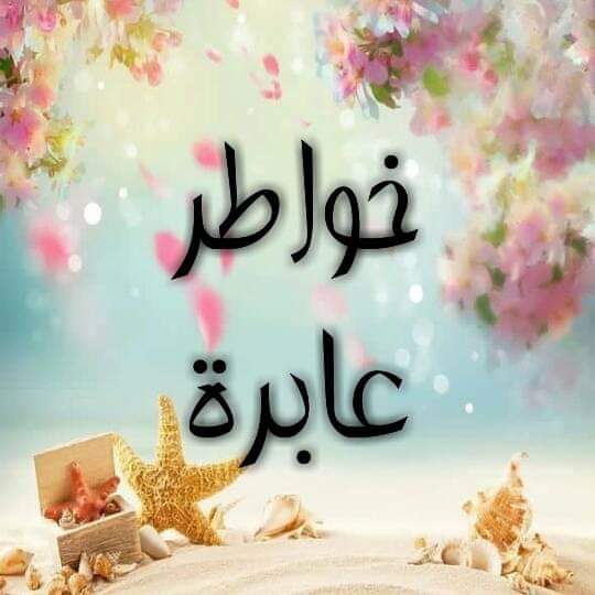 خواطر عابرة للكاتبة نانسي صميدة