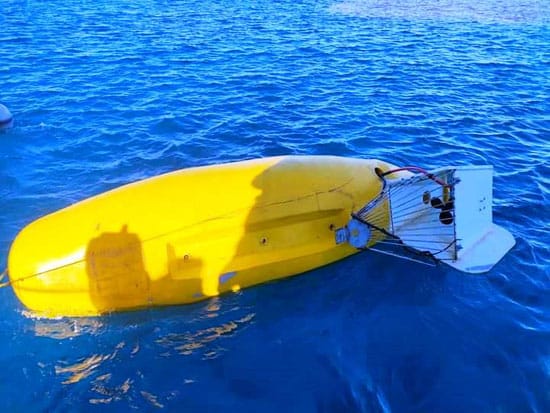 العثور على عوامة تابعة لإحدى شركات المسح السيزمى للاستكشاف البترولى