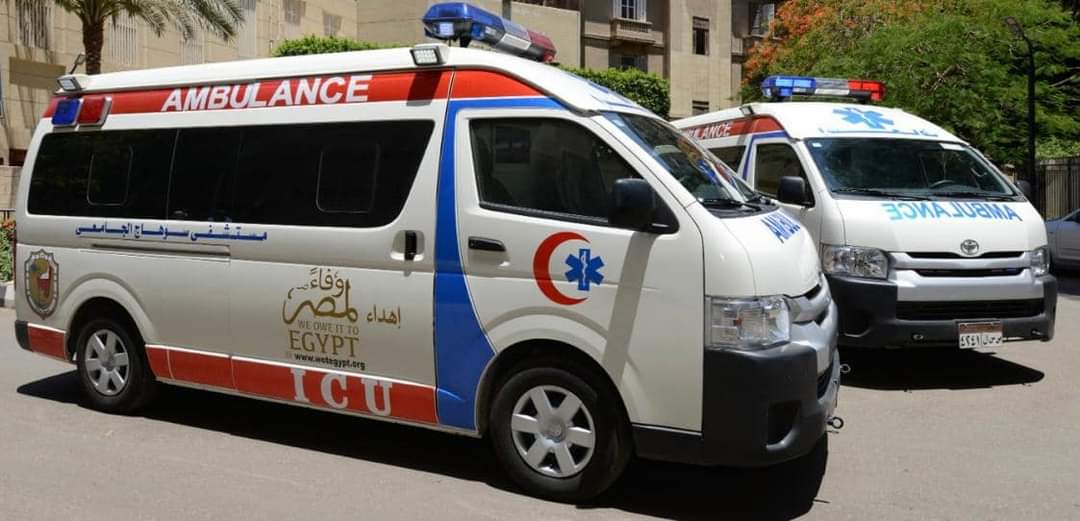 تدشين سيارتي إسعاف على أعلى مستوى من التجهيزات الطبية للعمل بمستشفيات سوهاج